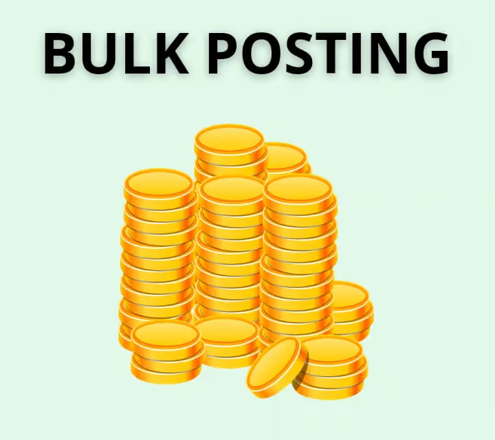 bulk posting